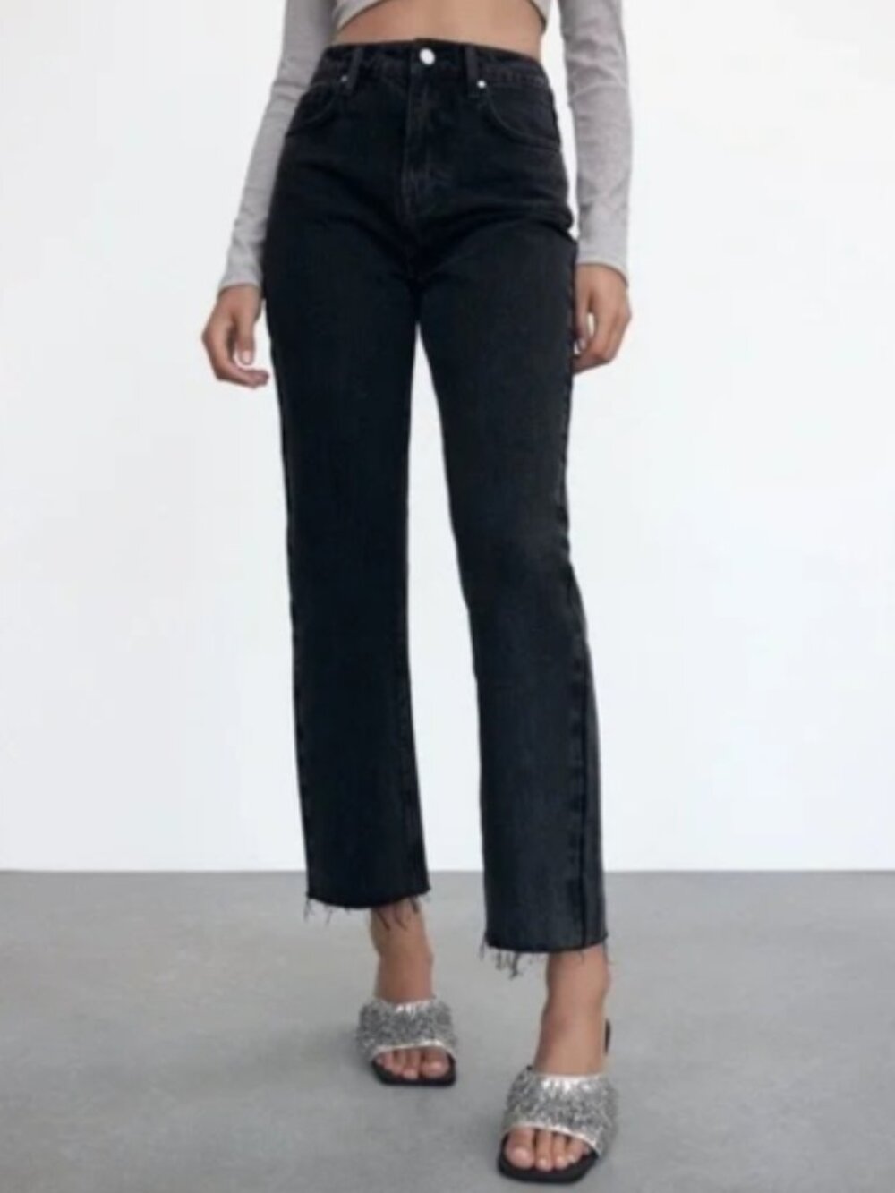 Zara High Waisted Jeans